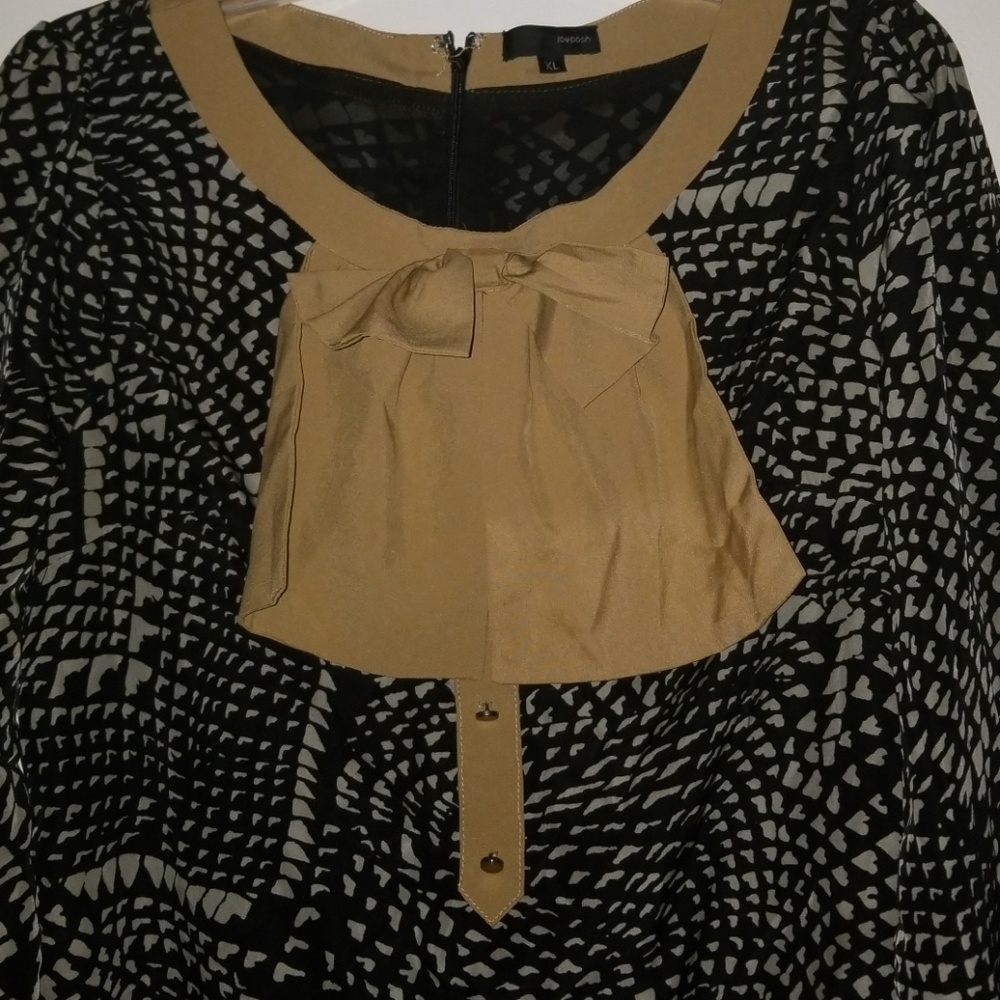 Patterned Shirt Dress - Picture 2 of 2